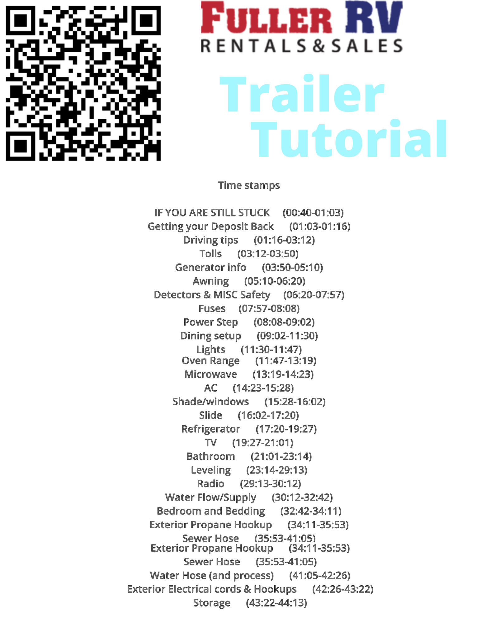 Trailer Timestamps